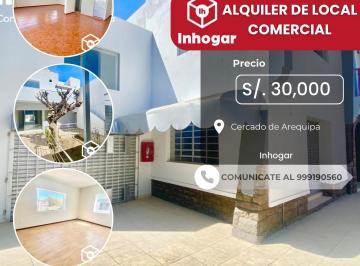 Local comercial de 20 habitaciones, Arequipa · Ａｌｑｕｉｌｏ Ｉｍｐｒｅｓｉｏｎａｎｔｅ Ｌｏｃａｌ Ｃｏｍｅｒｃｉａｌ Ｕｂｉｃａｄｏ Ｅｓｔｒａｔｅｇｉｃａｍｅｎｔｅ Ｅｎ Ｅｌ Ｃｅｒｃａｄｏ