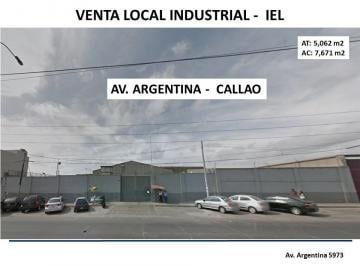 Nave industrial , Callao · Venta Local Industrial Av Argentina - At. 5,062 m² - A. C.7,671 m² - Callao