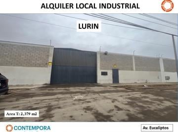 Nave industrial , Lima · Alquiler Local Industrial Eucaliptos Lurin - 2,379 m²