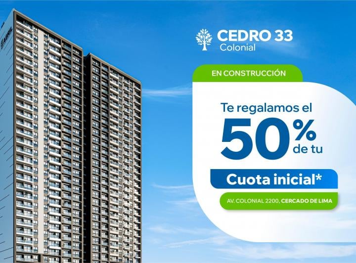 Desarrollo vertical , Lima · Cedro 33