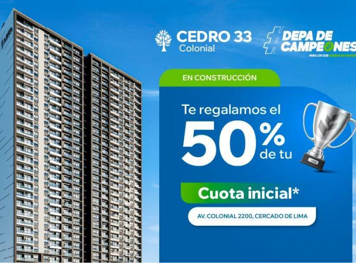 Desarrollo vertical , Lima · Cedro 33