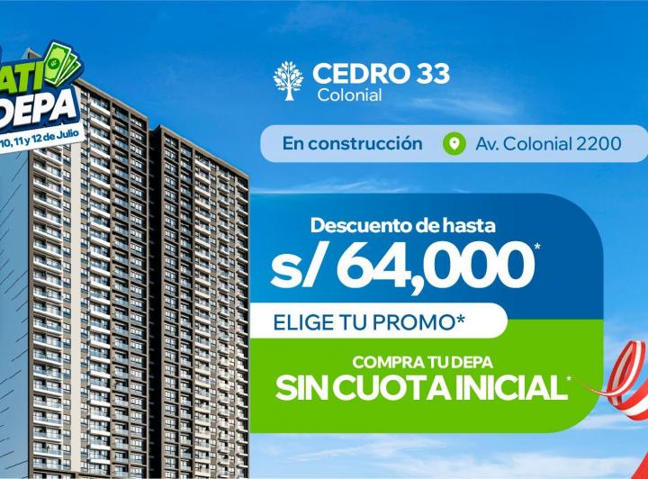 Desarrollo vertical , Lima · Cedro 33
