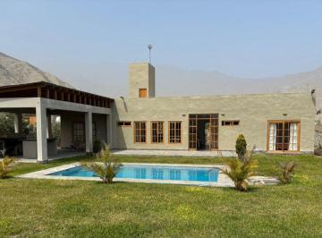 Casa de campo de 4 habitaciones, Lima · Casa de Campo en Venta 1024 m² en Bahias 2 Cieneguilla con Piscina y Frutales