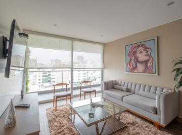 Departamento de 3 habitaciones, Lima · Alquiler - Malecón Miraflores Depa 3 Dorm + 2 Cochera 130 m² - Amoblado Usd$1.400