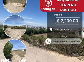 Terreno / Lote , Arequipa · Se Alquila Terreno Rustico En Avenida Principal De Cerro Colorado