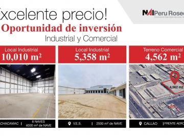 Nave industrial · 5000m² · Locales Industriales y Comerciales