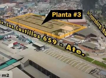 Nave industrial , Lima · Local Industrial 1860 m² Zonif. I - 2 Av Los Castillos Ate Us$10 /m²