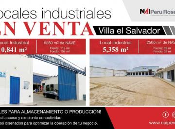 Nave industrial · 5000m² · Locales Industriales en Venta - Villa El Salvador