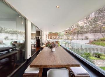 terraza · Lujoso Flat en Golf Los Inkas con 4 Dorm.
