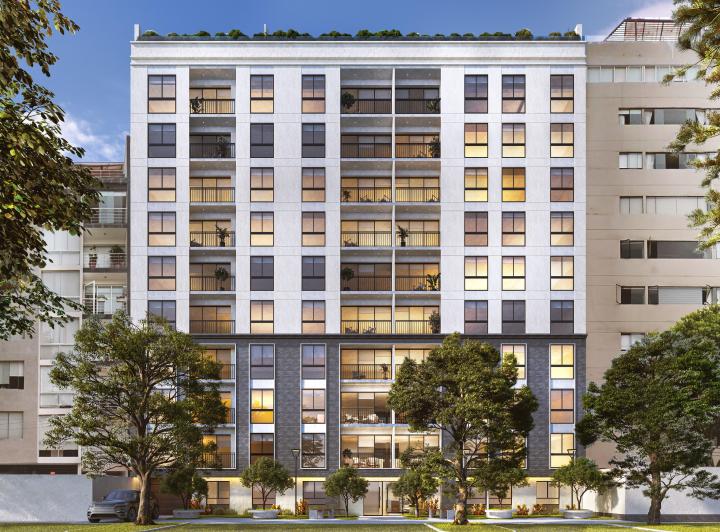 Fachada · La Paz Green 1232 - en Construcción!