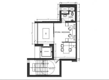 Oficina comercial de 1 habitación, Lima · Alquilo Oficina de 43.75 m² en San Isidro