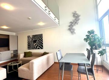 Departamento de 2 habitaciones, Lima · Alquilo Bello Duplex Tipo Loft Amoblado Frente Al Jockey Club Condominio Beyond