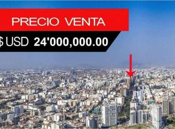 Terreno / Lote , Lima · Av Pardo 2,860 m², Esquina Miraflores Ocasion!