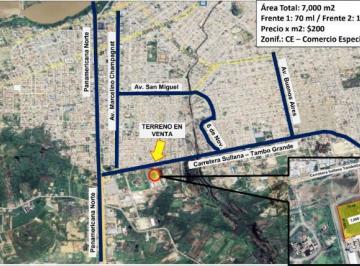 Terreno / Lote · 7000m² · Excelente Oportunidad Para Inversionistas, Sullana