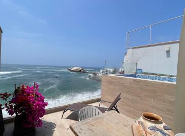 Departamento de 4 habitaciones, Lima · Duplex con Piscina Frente Al Mar en El Malecón de Punta Hermosa!