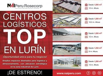 Nave industrial · 1000m² · Almacen Industrial 1000 m² - Lurín