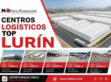 Nave industrial · 1000m² · Almacen Industrial 1000 m² - Lurín