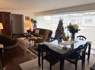 SALA COMEDOR · Ovalo Gutierrez, Miraflores Amoblado Lujo 3 Dor C/baño, Balcon X S/.6,700 Soles