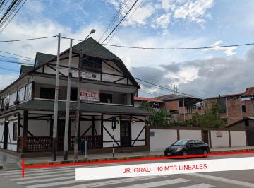 Frente Jr. Grau (40 ML) · Predio de 800 m² en La Plaza Mayor de Oxapampa