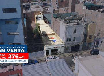 Local comercial de 4 habitaciones, Ica · Local Comercial en Venta - Calle Bolivar (Cercado de Ica)