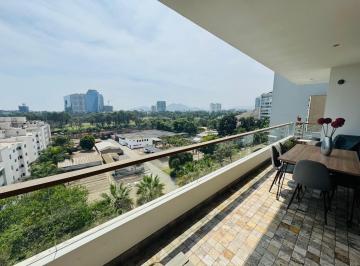 Departamento de 3 habitaciones, Lima · Depa con Vista Al Golf en Cerros de Camacho