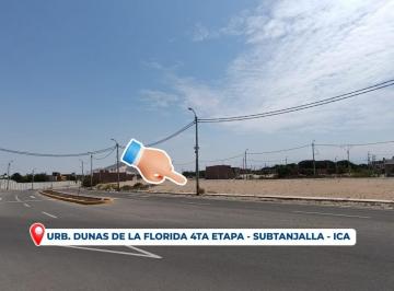 Terreno / Lote , Ica · Se Vende Terreno de 90.12 m² en Dunas de La Florida, Subtanjalla Ica