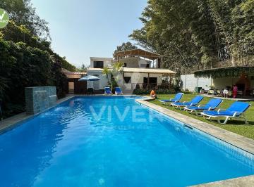 Casa · 250m² · 6 Dormitorios · 4 Estacionamientos · Casa de Campo en Alquiler Tambo Nuevo Cieneguilla