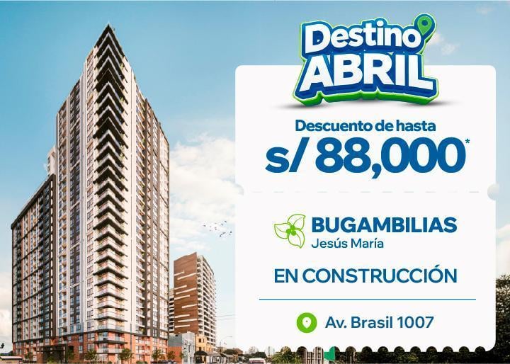 Desarrollo vertical , Lima · Bugambilias