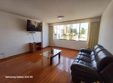 Departamento de 3 habitaciones, Lima · Pl Alquilo Departamento 114 M&sup2;/ 3 Dorm/1 Estac/amoblado San Borja