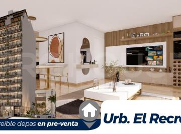 Departamento de 3 habitaciones, Trujillo · Urb. El Recreo - Pre - Venta Vive en El Recreo Flats de Lujo Frente a Parque
