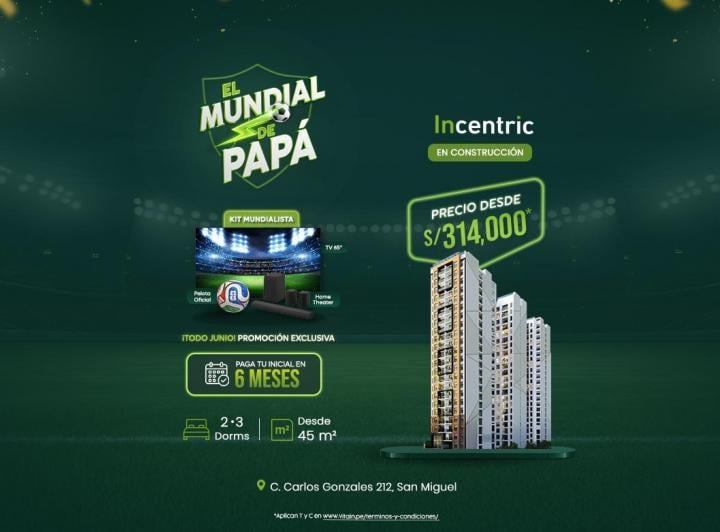 Desarrollo vertical , Lima · Edificio Incentric