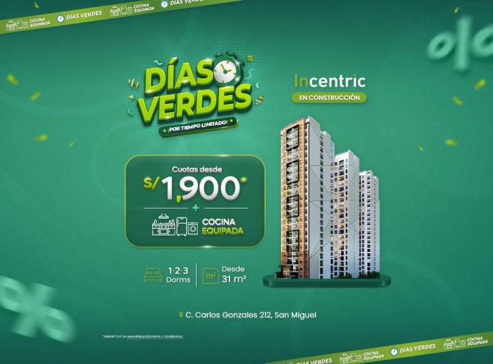 Desarrollo vertical , Lima · Edificio Incentric