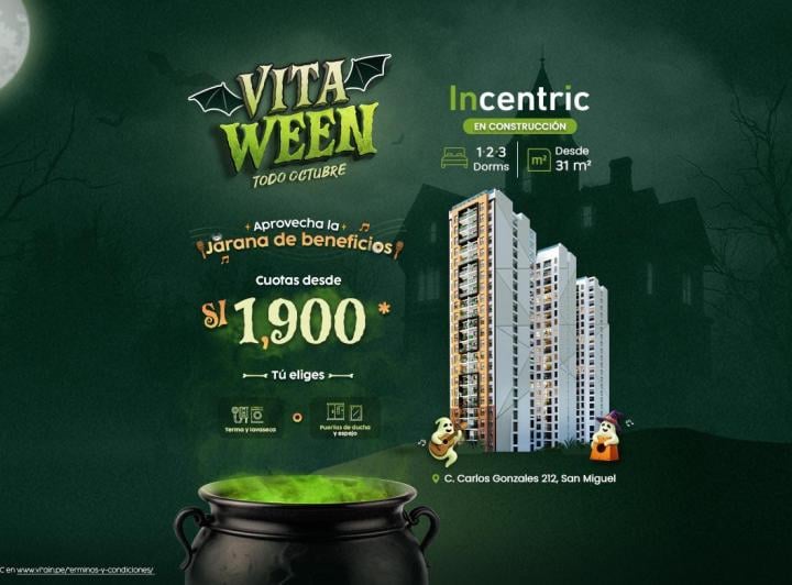 Desarrollo vertical , Lima · Edificio Incentric