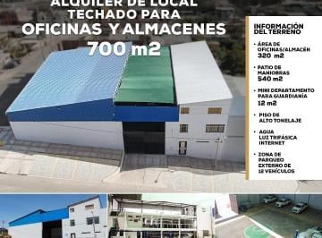 Local comercial , Arequipa · Alquiler de Local Techado Para Oficinas y Almacenes - 700 m² - Pachacutec