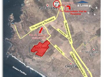Terreno / Lote · 1500m² · Terrenos Industriales en Venta - Centro Industrial - Chilca