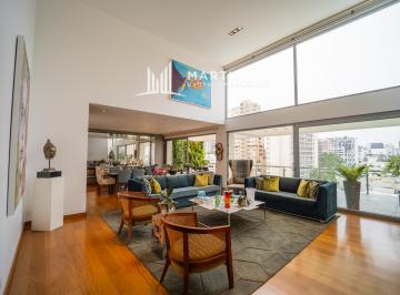 Departamento de 3 habitaciones, Lima · Venta Penthouse de Lujo Amoblado - San Isidro