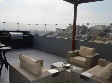 Departamento · 161m² · 4 Dormitorios · 2 Estacionamientos · Vendo Lindo Departamento Penthouse Duplex Ca Las Margaritas, Vallehermoso, Surco