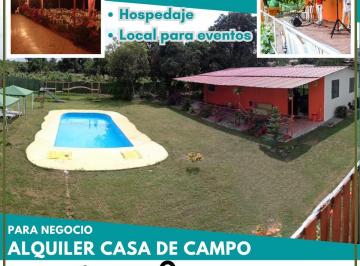 Casa de campo de 3 habitaciones, Chiclayo · Alquiler Para Negocio: Casa de Campo en Cp Sipan - Chiclayo