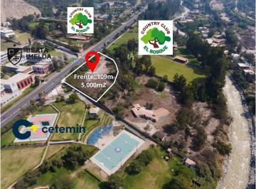 Terreno / Lote · 551m² · Frente Al Colegio Beata Imelda, Club El Bosque y Al Lado de Cetemin y El Bosque en Carretera Central