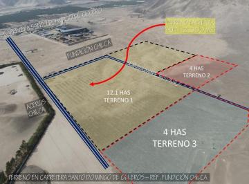 Terreno / Lote · 121000m² · Santo Domingo de Olleros Desde 1ha - Pozo Certificado La Ana