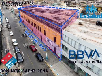Local comercial · 1278m² · Local Al Lado de Bbva de Av Saenz Peña - Patrimonio/como Terreno