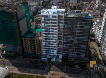 Departamento de 2 habitaciones, Lima · Alquilo Depa Amoblado con Estacionamiento en San Miguel – 2 Dorm.
