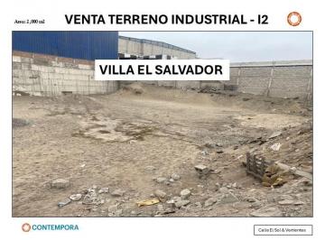 Nave industrial , Lima · Venta Terreno Industrial Villa El Salvador 2,000 m² - El Sol con Vertientes