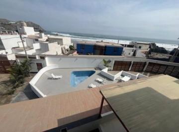 Casa de playa de 21 habitaciones, Cañete · Ocasion Playa Bujama Edificio 7 Depart. Nuevos y Terreno 3927 m², Piscina, 14 Estacionam. Us$850,000