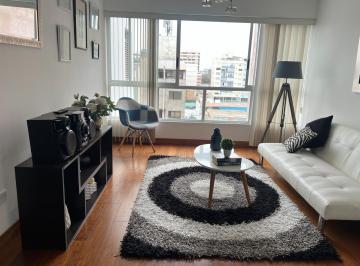 Departamento · 87m² · 2 Dormitorios · 1 Estacionamiento · Vendo Moderno Departamento Sin Amoblar en El Corazon de Miraflores