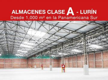 Nave industrial · 1000m² · Almacén Industrial Clase a en Lurín – Desde 1,000 m² | Panamericana Sur