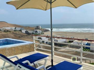 Casa de playa de 5 habitaciones, Cañete · Venta Casa de Playa con Terraza y Vista Al Mar | Las Palmeras – 5 Dorm.