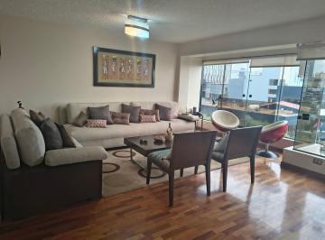 Departamento de 3 habitaciones, Lima · Alquilo Dpto. Amoblado Hermosa Vista Malecon de Miraflores 3d Cochera