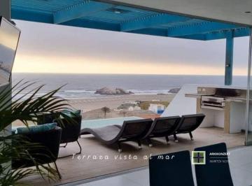 Casa de playa de 5 habitaciones, Cañete · Casa de Playa Moderna con Piscina y Vista Panorámica Al Mar | Playa Honda