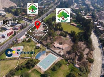 Terreno / Lote · 4000m² · Frente Al Colegio Beata Imelda, Club El Bosque y Al Lado de Cetemin y El Bosque en Carretera Central